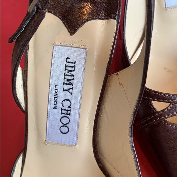 Jimmy Choo sling back heels - Picture 3 of 4